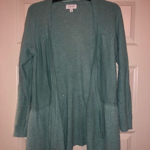 Green sparkly sweater